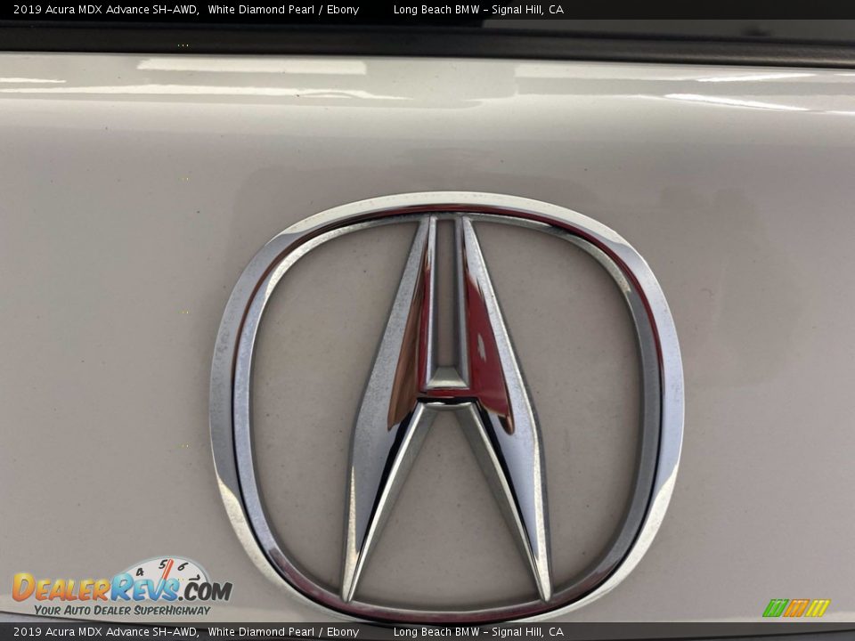 2019 Acura MDX Advance SH-AWD White Diamond Pearl / Ebony Photo #10