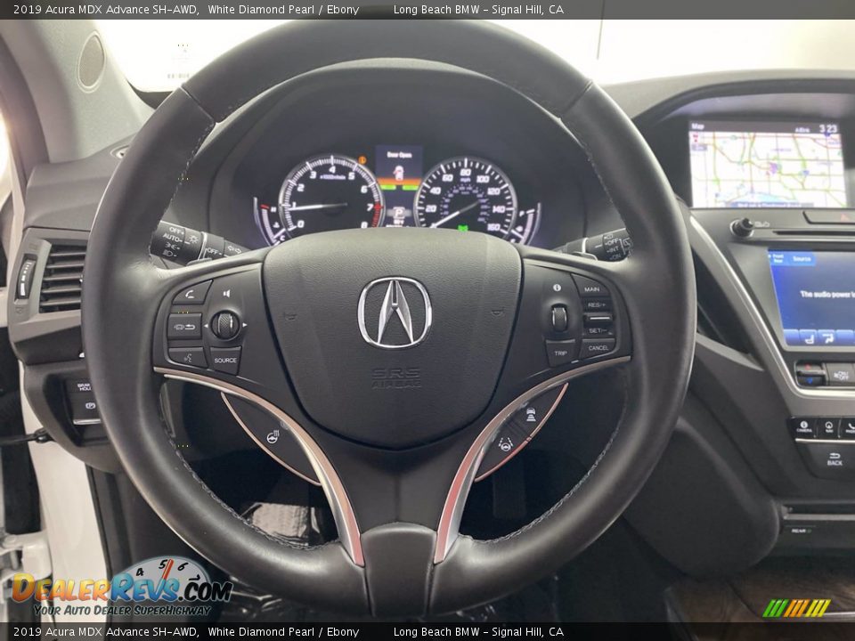 2019 Acura MDX Advance SH-AWD Steering Wheel Photo #18