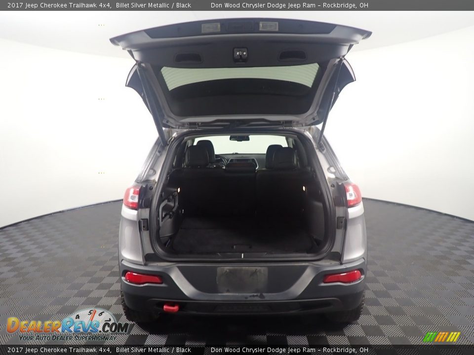 2017 Jeep Cherokee Trailhawk 4x4 Billet Silver Metallic / Black Photo #15