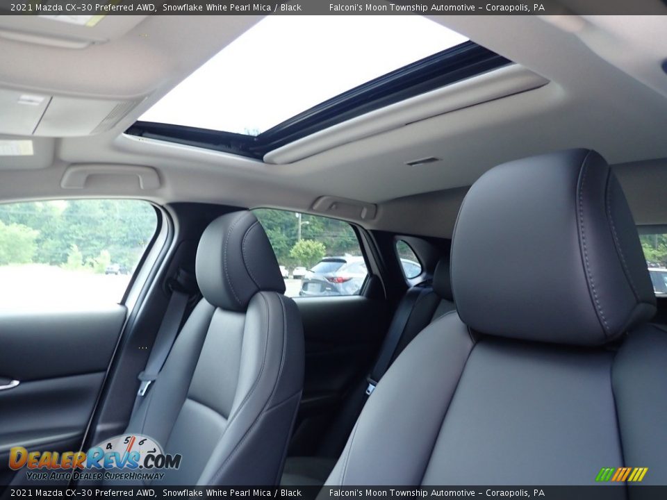 2021 Mazda CX-30 Preferred AWD Snowflake White Pearl Mica / Black Photo #15