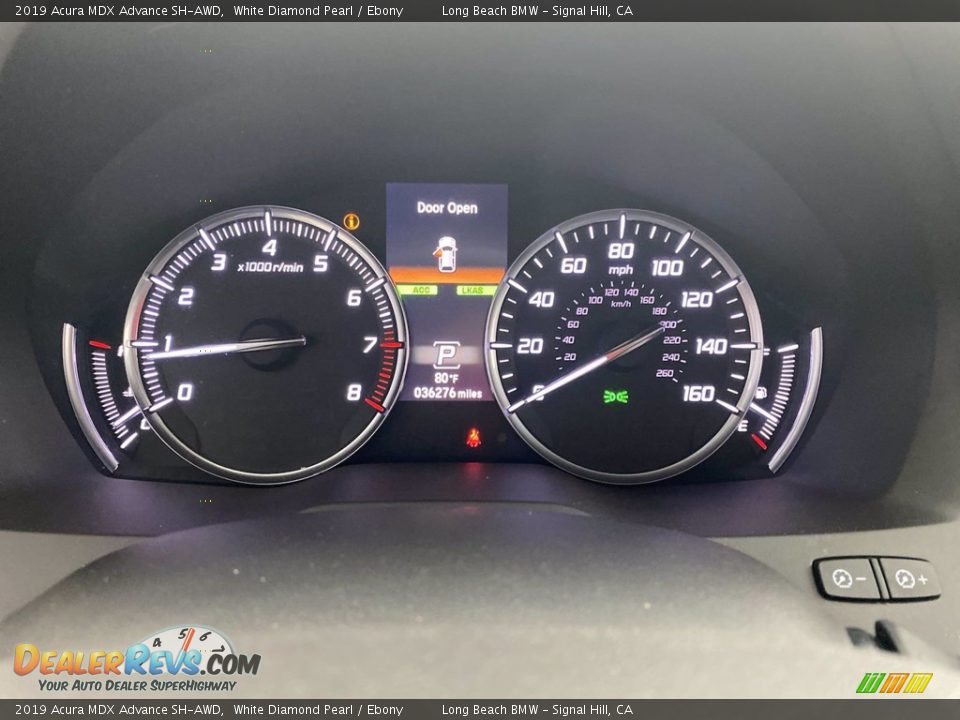 2019 Acura MDX Advance SH-AWD Gauges Photo #21