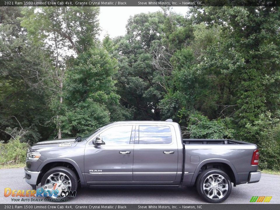 Granite Crystal Metallic 2021 Ram 1500 Limited Crew Cab 4x4 Photo #1