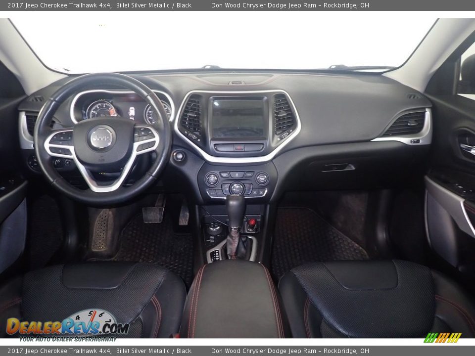 2017 Jeep Cherokee Trailhawk 4x4 Billet Silver Metallic / Black Photo #26