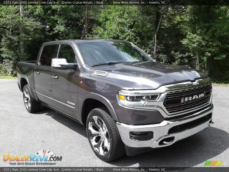 Granite Crystal Metallic 2021 Ram 1500 Limited Crew Cab 4x4 Photo #4