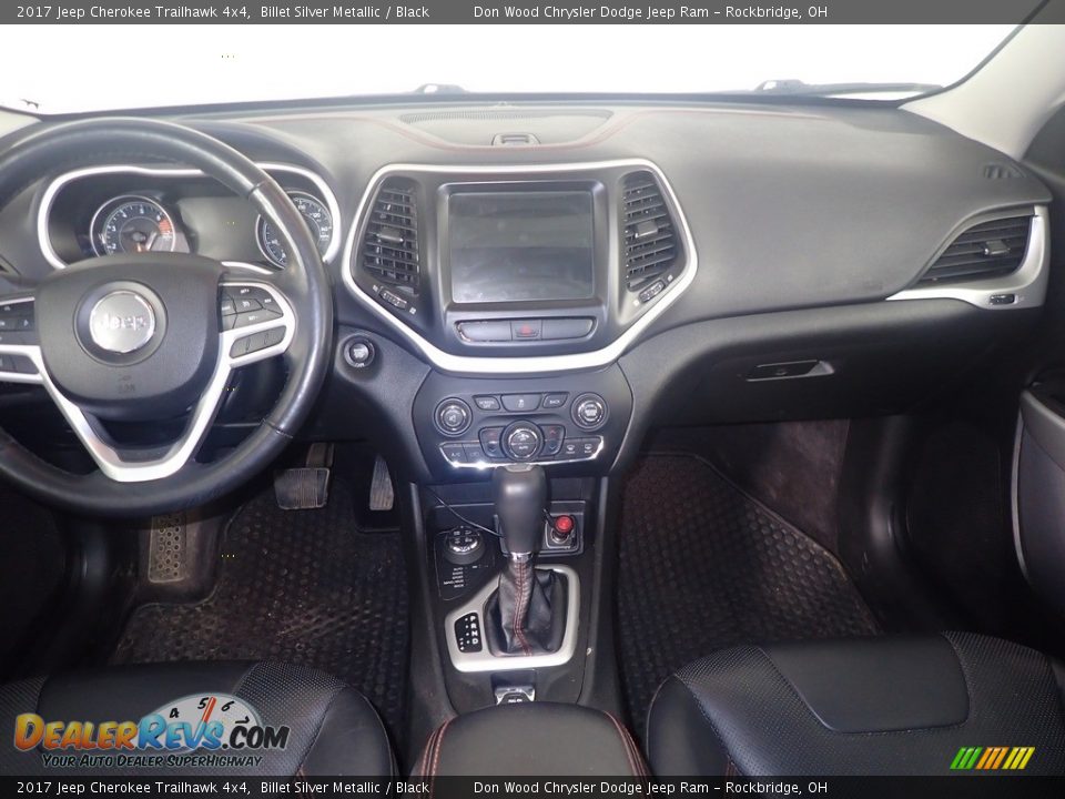 2017 Jeep Cherokee Trailhawk 4x4 Billet Silver Metallic / Black Photo #27