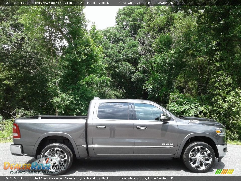 Granite Crystal Metallic 2021 Ram 1500 Limited Crew Cab 4x4 Photo #5