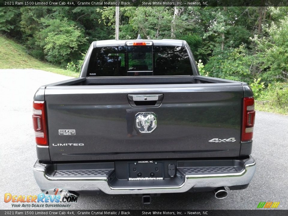 2021 Ram 1500 Limited Crew Cab 4x4 Granite Crystal Metallic / Black Photo #7