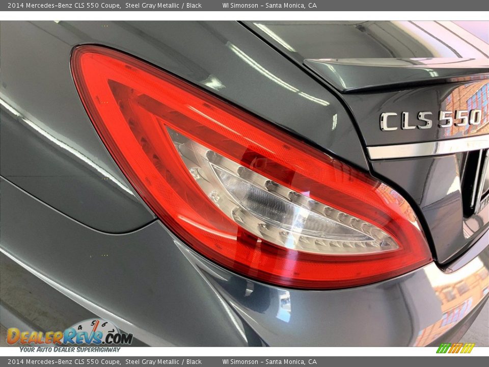 2014 Mercedes-Benz CLS 550 Coupe Steel Gray Metallic / Black Photo #29