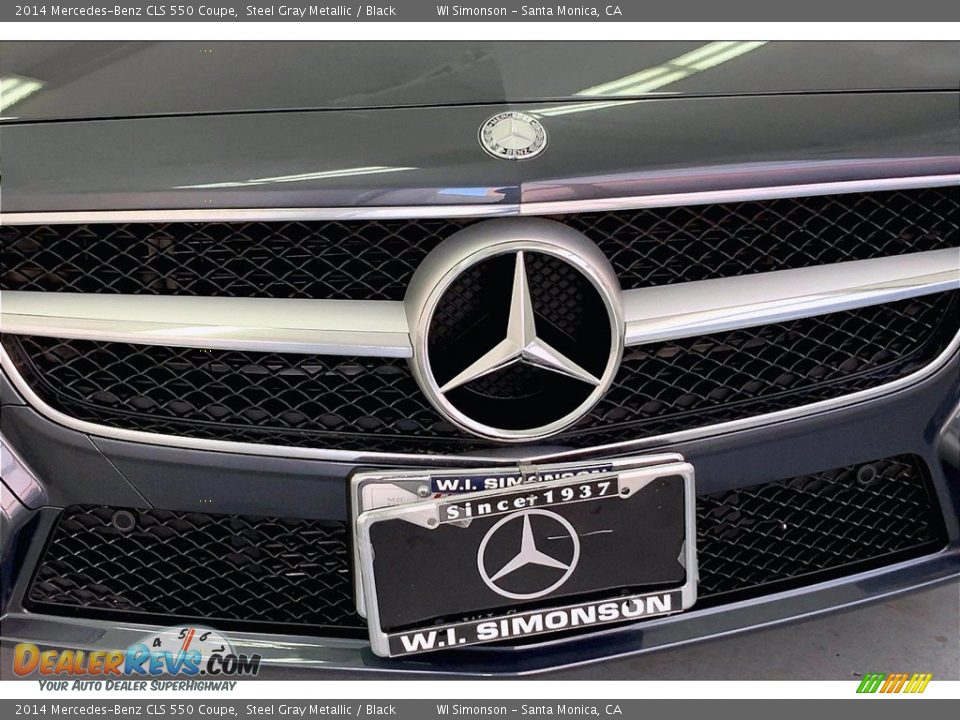 2014 Mercedes-Benz CLS 550 Coupe Steel Gray Metallic / Black Photo #30