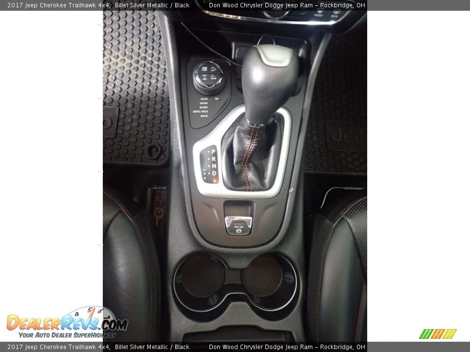 2017 Jeep Cherokee Trailhawk 4x4 Billet Silver Metallic / Black Photo #35