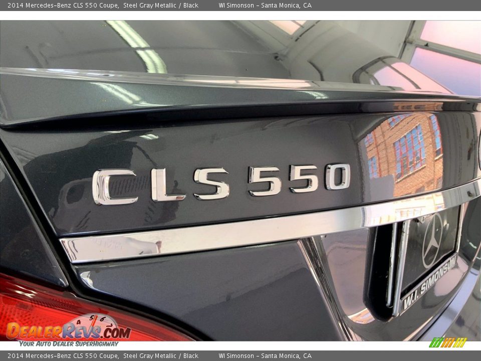 2014 Mercedes-Benz CLS 550 Coupe Steel Gray Metallic / Black Photo #31