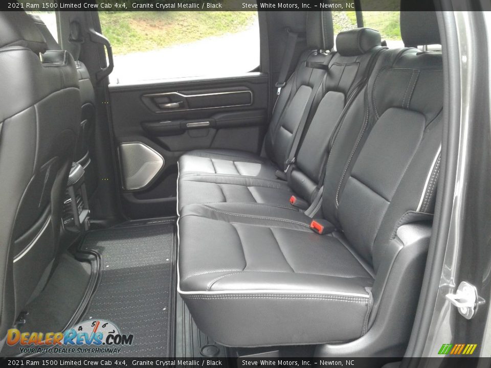 Rear Seat of 2021 Ram 1500 Limited Crew Cab 4x4 Photo #15
