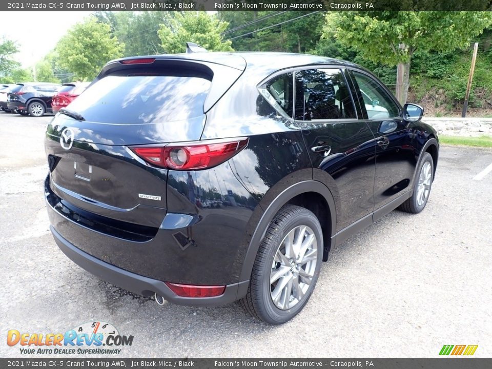 2021 Mazda CX-5 Grand Touring AWD Jet Black Mica / Black Photo #2