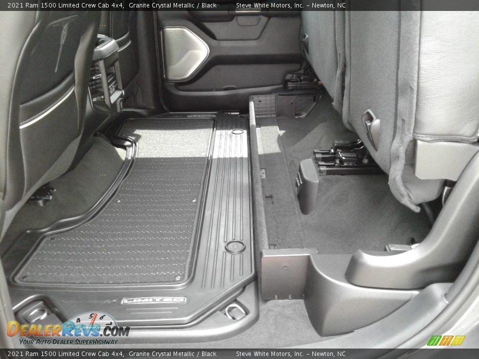 Rear Seat of 2021 Ram 1500 Limited Crew Cab 4x4 Photo #16