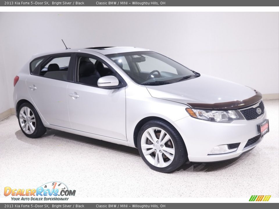 Bright Silver 2013 Kia Forte 5-Door SX Photo #1