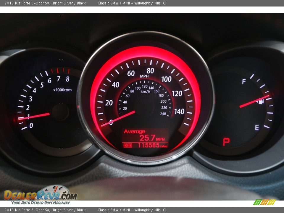 2013 Kia Forte 5-Door SX Gauges Photo #8