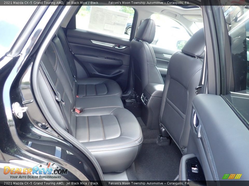 2021 Mazda CX-5 Grand Touring AWD Jet Black Mica / Black Photo #10