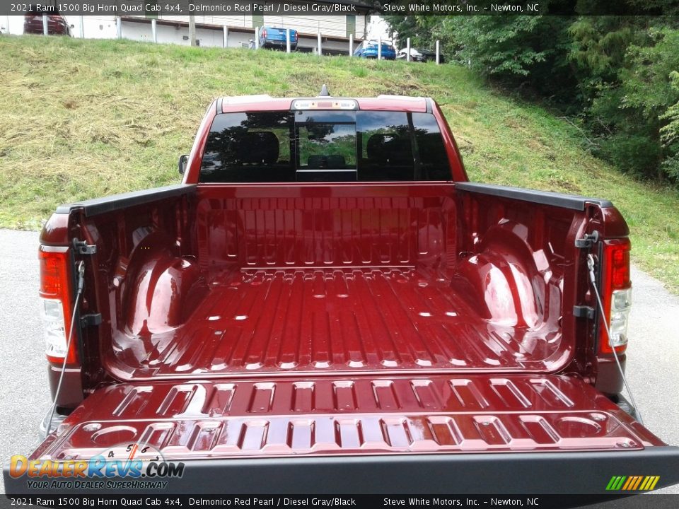 2021 Ram 1500 Big Horn Quad Cab 4x4 Delmonico Red Pearl / Diesel Gray/Black Photo #8