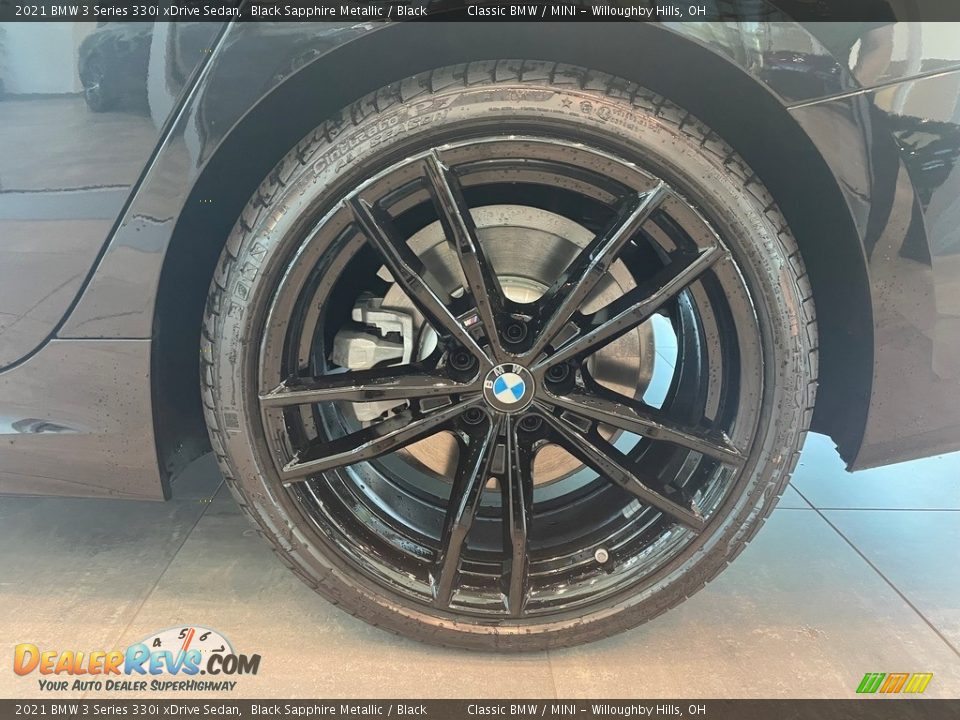 2021 BMW 3 Series 330i xDrive Sedan Black Sapphire Metallic / Black Photo #5