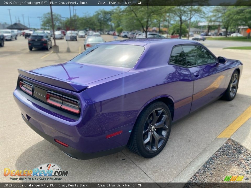 2019 Dodge Challenger R/T Plum Crazy Pearl / Black Photo #2