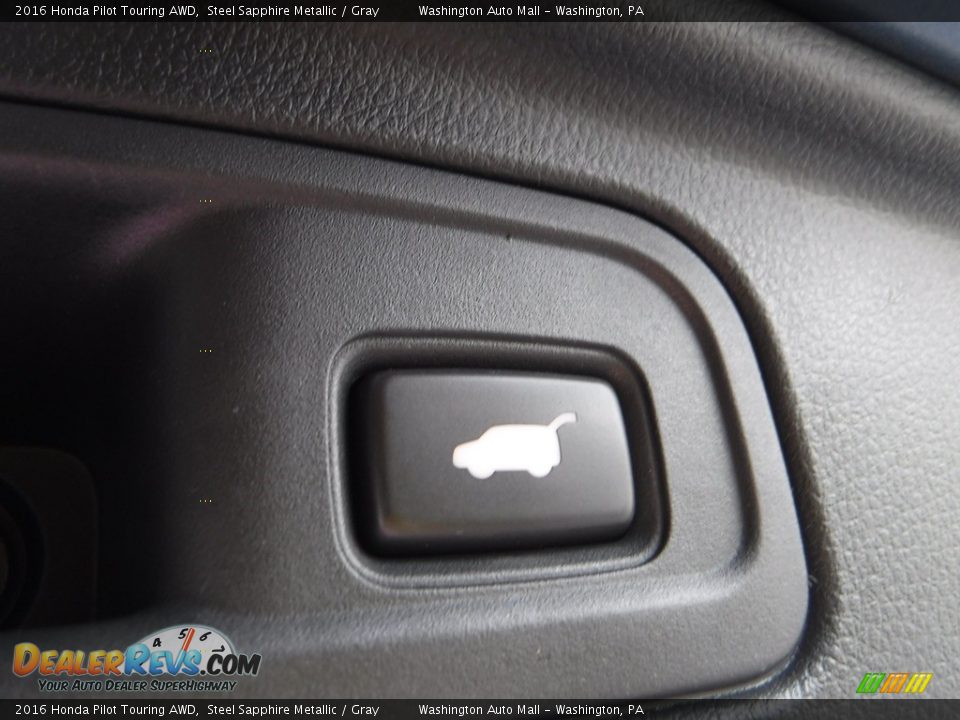 2016 Honda Pilot Touring AWD Steel Sapphire Metallic / Gray Photo #31