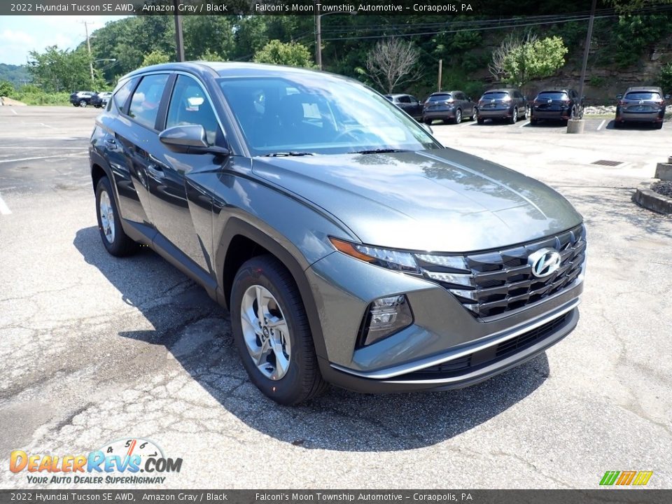 2022 Hyundai Tucson SE AWD Amazon Gray / Black Photo #3