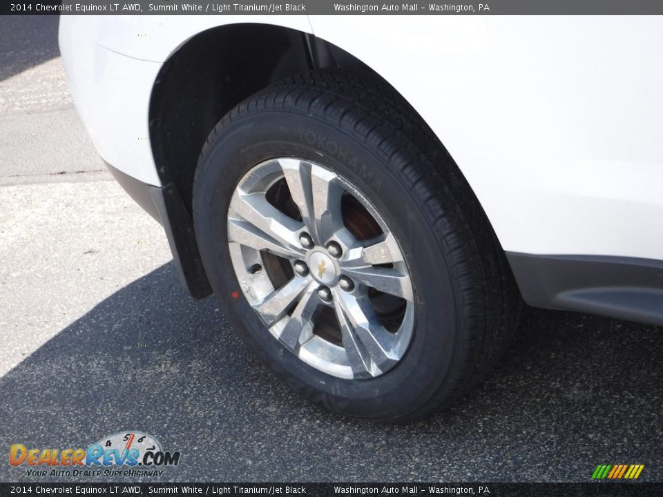 2014 Chevrolet Equinox LT AWD Summit White / Light Titanium/Jet Black Photo #3