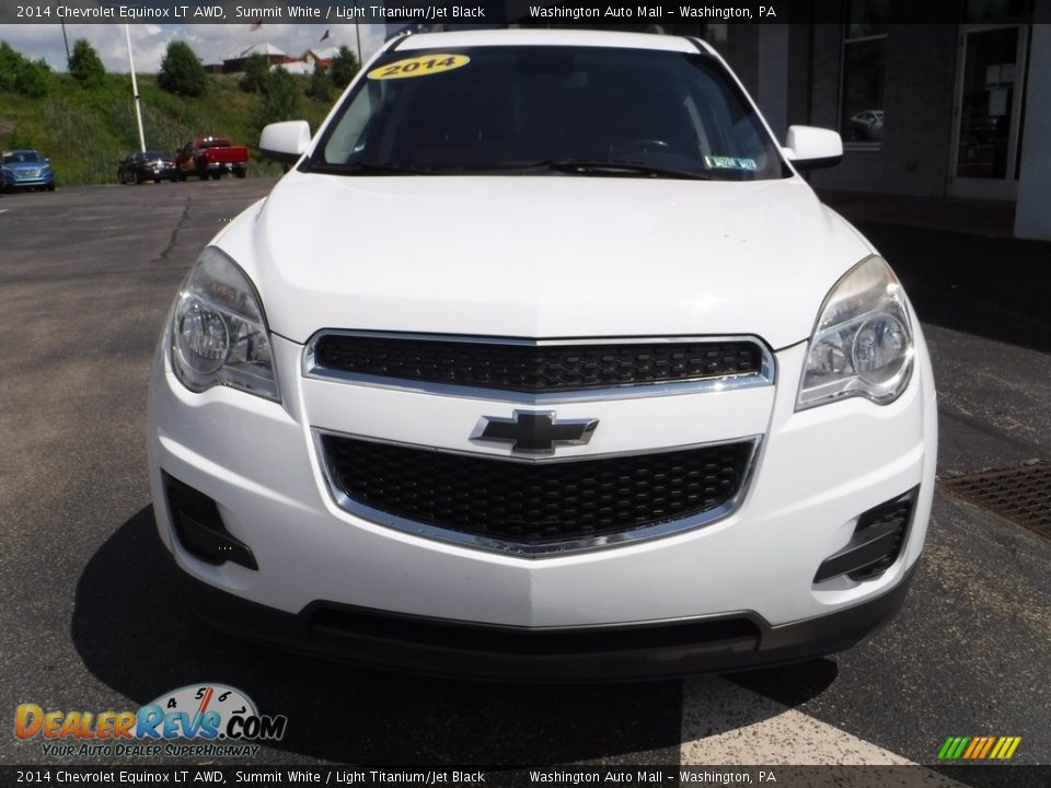 2014 Chevrolet Equinox LT AWD Summit White / Light Titanium/Jet Black Photo #5