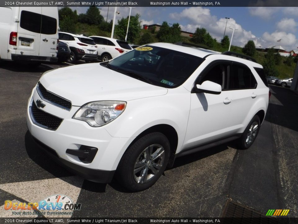 2014 Chevrolet Equinox LT AWD Summit White / Light Titanium/Jet Black Photo #6