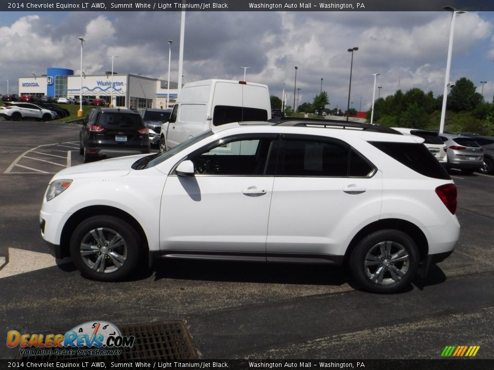 2014 Chevrolet Equinox LT AWD Summit White / Light Titanium/Jet Black Photo #7