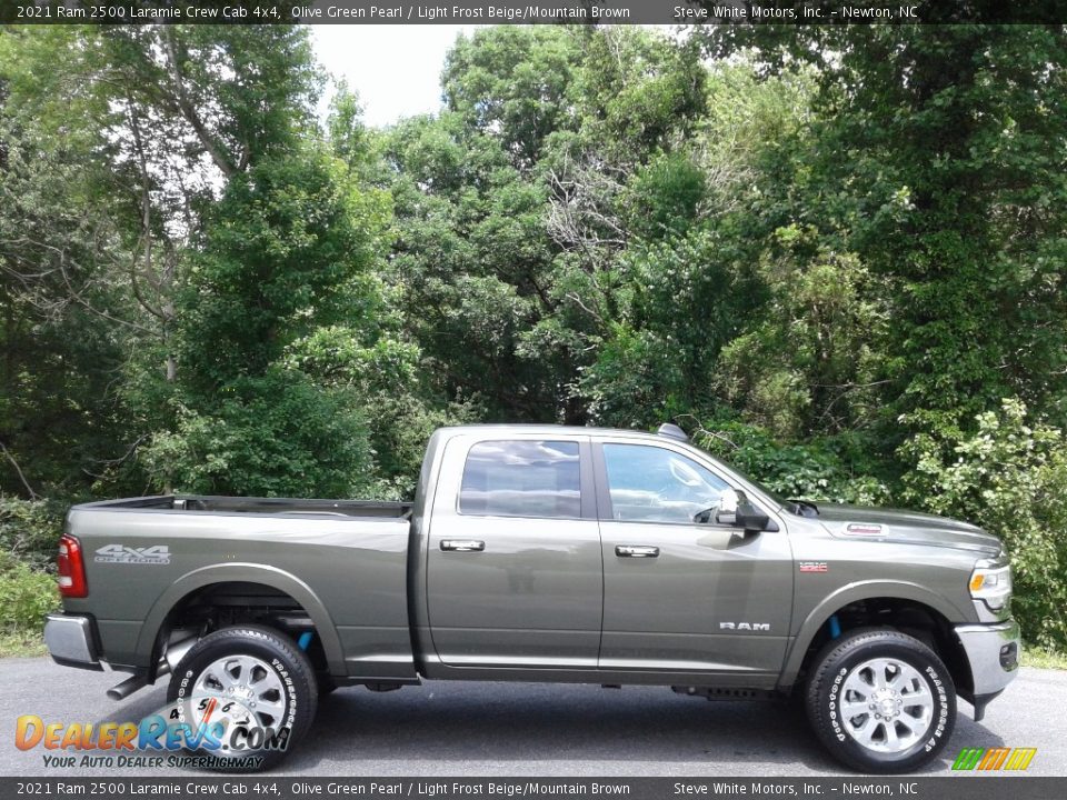 Olive Green Pearl 2021 Ram 2500 Laramie Crew Cab 4x4 Photo #5