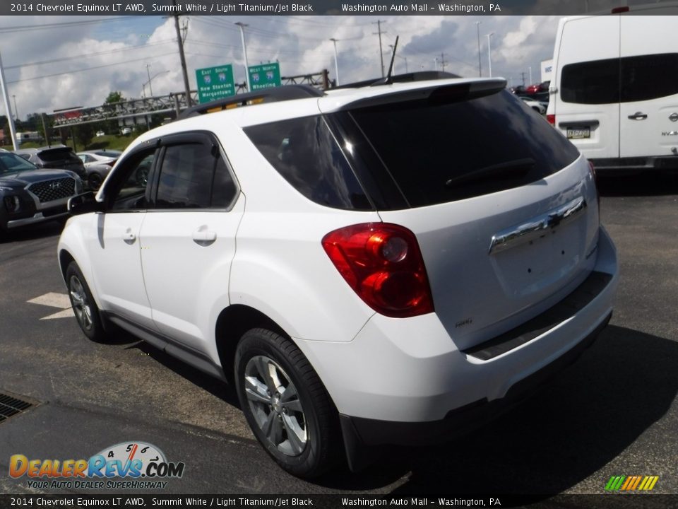 2014 Chevrolet Equinox LT AWD Summit White / Light Titanium/Jet Black Photo #8