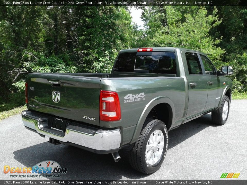 Olive Green Pearl 2021 Ram 2500 Laramie Crew Cab 4x4 Photo #6