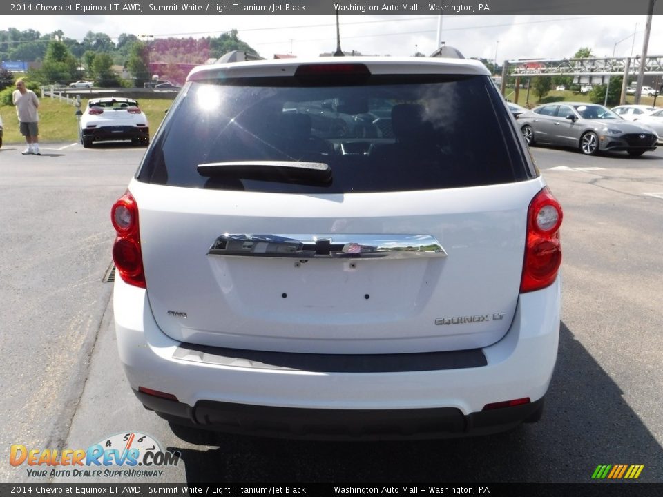 2014 Chevrolet Equinox LT AWD Summit White / Light Titanium/Jet Black Photo #9