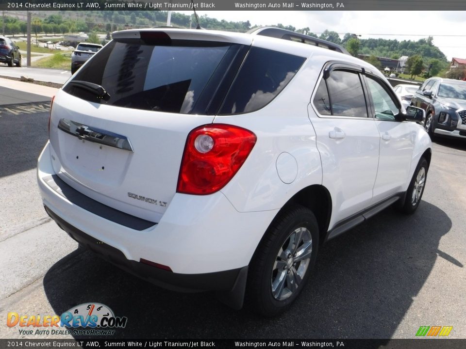 2014 Chevrolet Equinox LT AWD Summit White / Light Titanium/Jet Black Photo #10