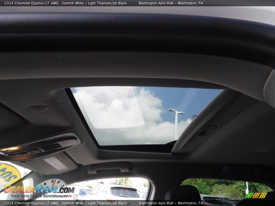 2014 Chevrolet Equinox LT AWD Summit White / Light Titanium/Jet Black Photo #13