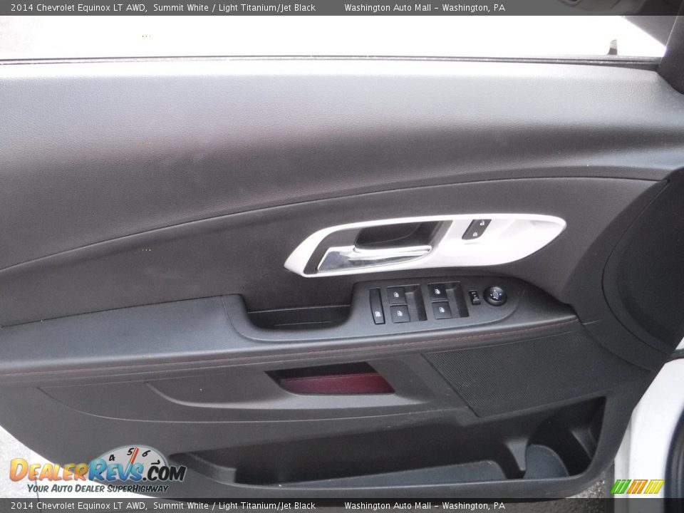 2014 Chevrolet Equinox LT AWD Summit White / Light Titanium/Jet Black Photo #14