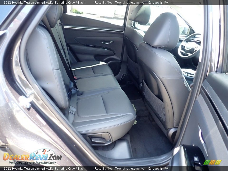 Rear Seat of 2022 Hyundai Tucson Limited AWD Photo #10