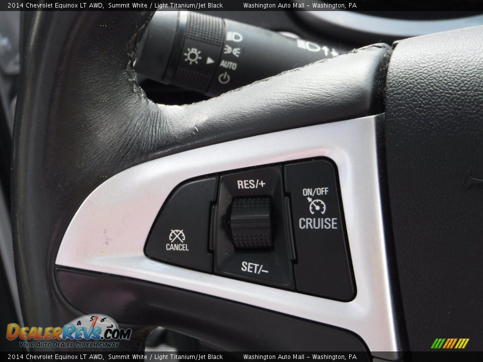 2014 Chevrolet Equinox LT AWD Summit White / Light Titanium/Jet Black Photo #23