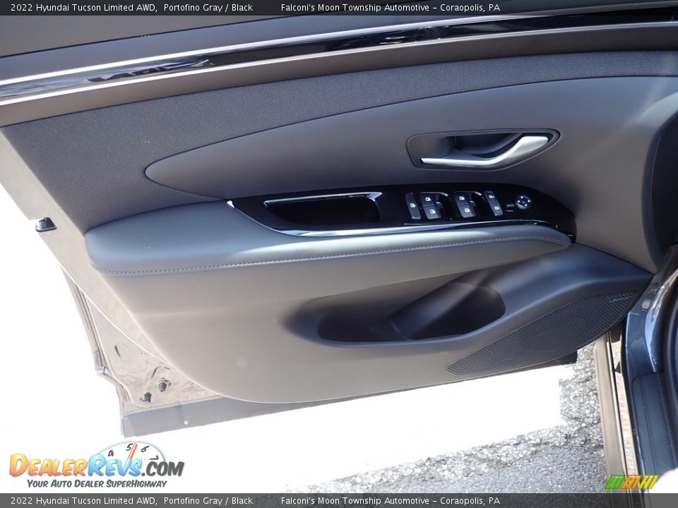 2022 Hyundai Tucson Limited AWD Portofino Gray / Black Photo #13