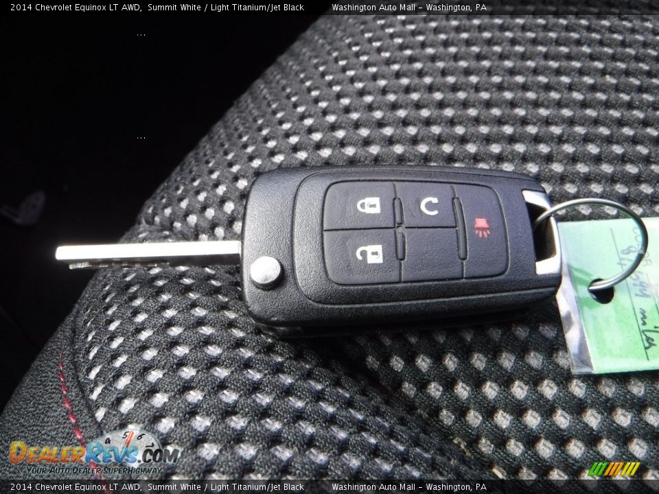 2014 Chevrolet Equinox LT AWD Summit White / Light Titanium/Jet Black Photo #28