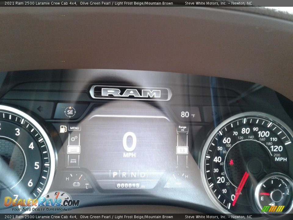 2021 Ram 2500 Laramie Crew Cab 4x4 Gauges Photo #22