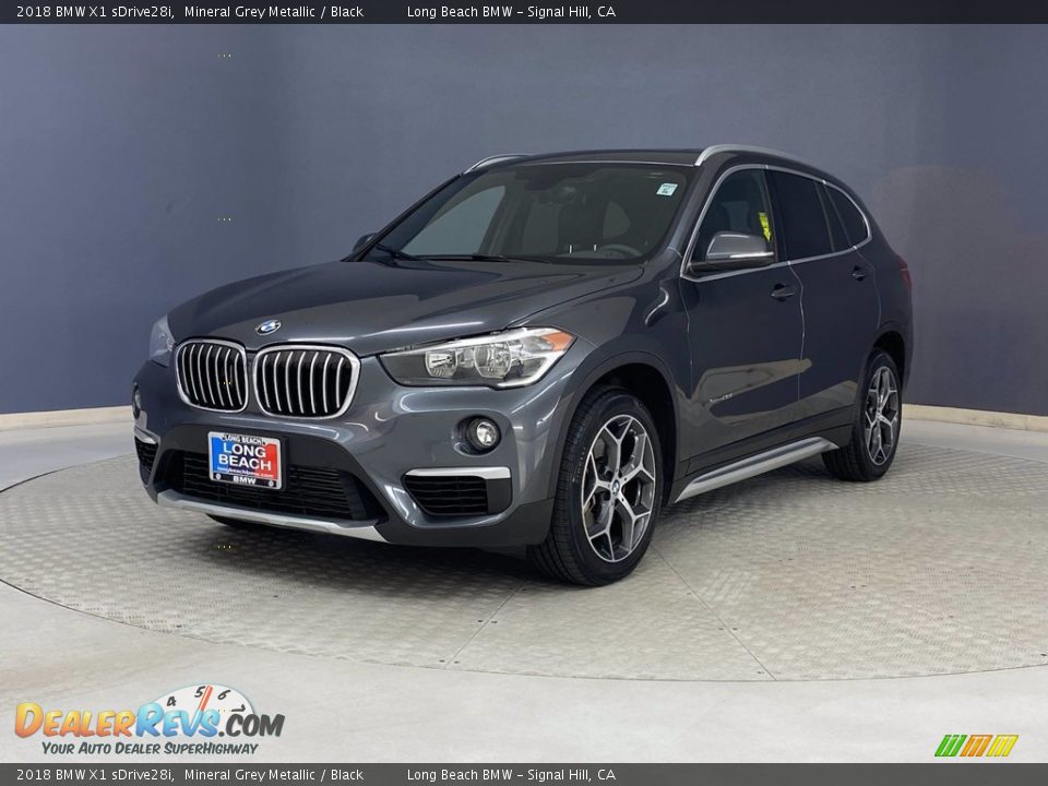 2018 BMW X1 sDrive28i Mineral Grey Metallic / Black Photo #3