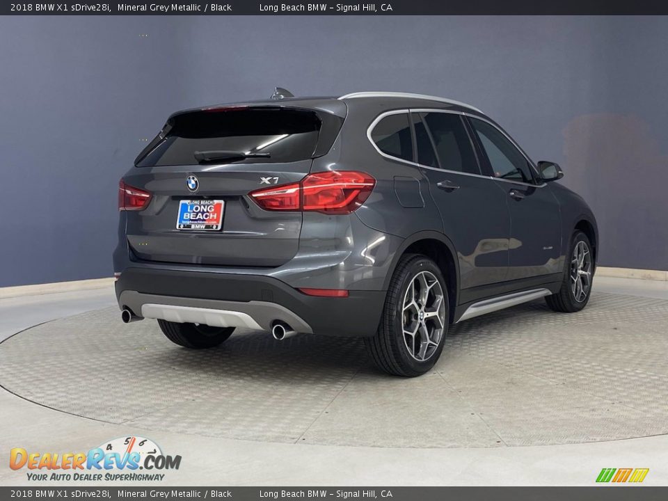 2018 BMW X1 sDrive28i Mineral Grey Metallic / Black Photo #5