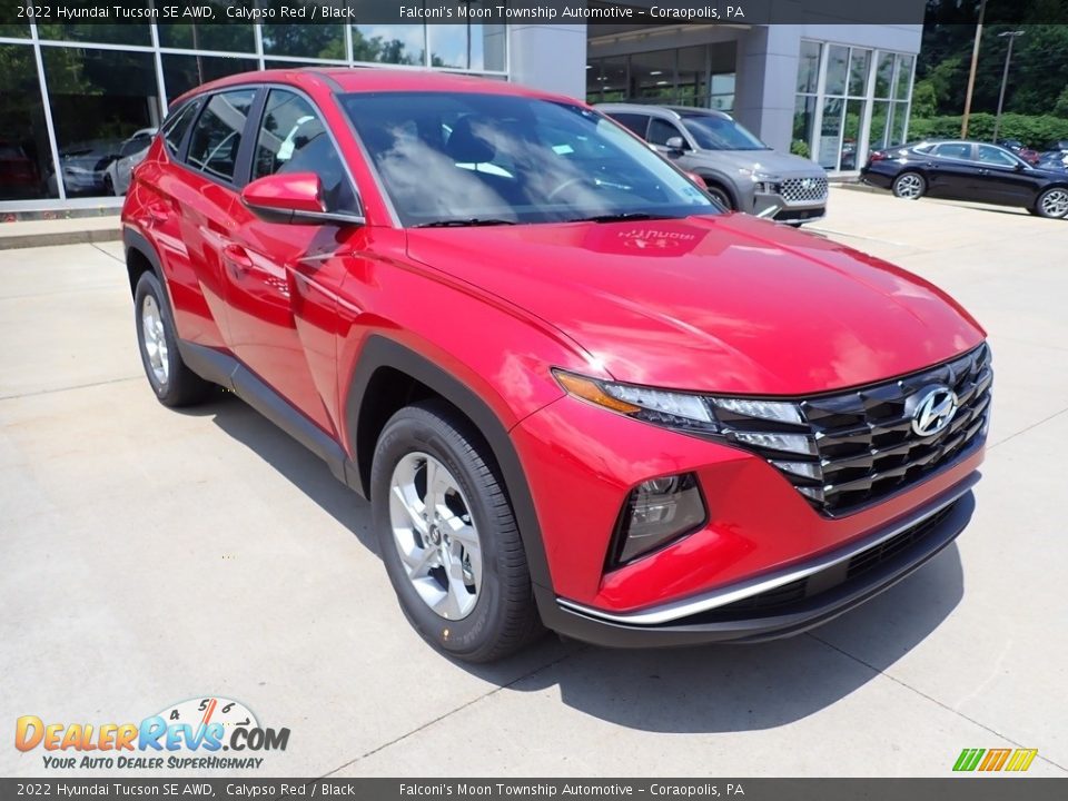 2022 Hyundai Tucson SE AWD Calypso Red / Black Photo #3