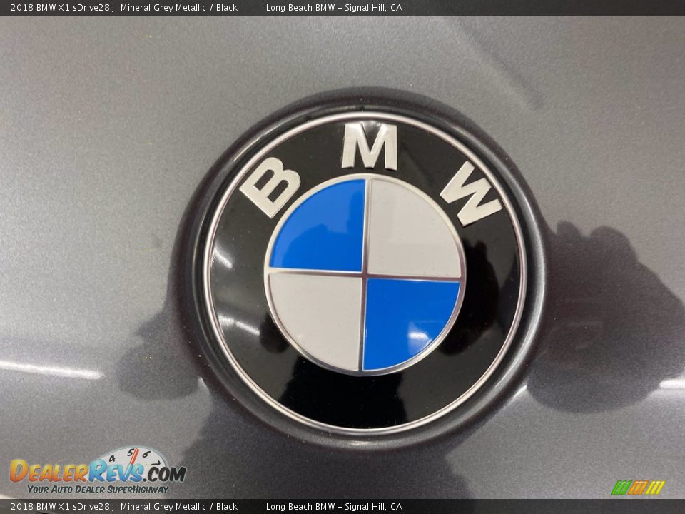 2018 BMW X1 sDrive28i Mineral Grey Metallic / Black Photo #8
