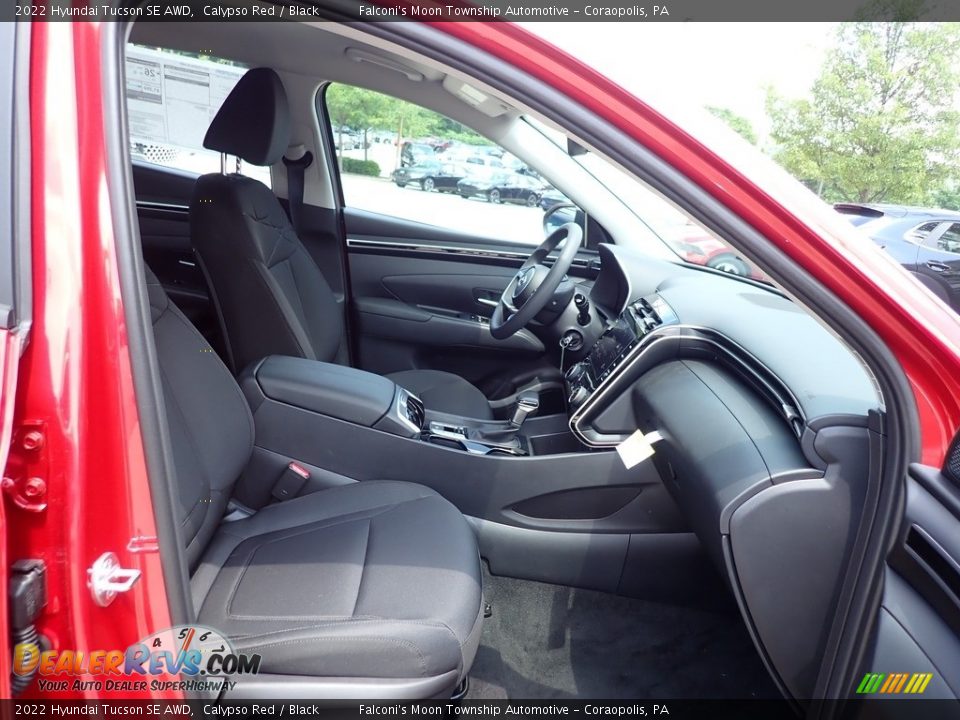 2022 Hyundai Tucson SE AWD Calypso Red / Black Photo #10