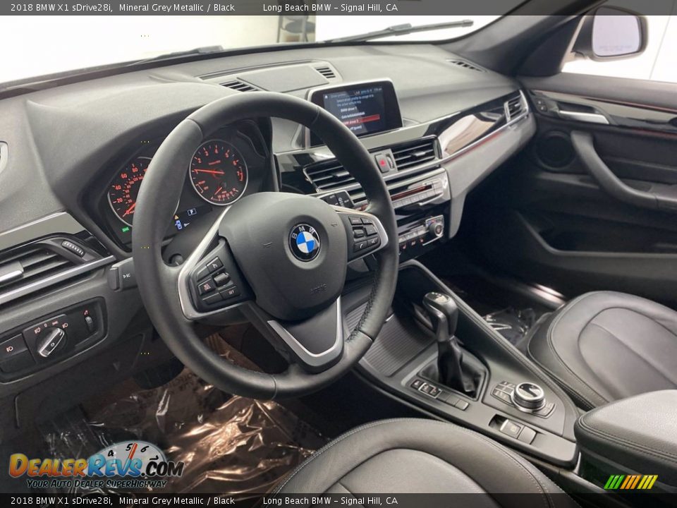 2018 BMW X1 sDrive28i Mineral Grey Metallic / Black Photo #16