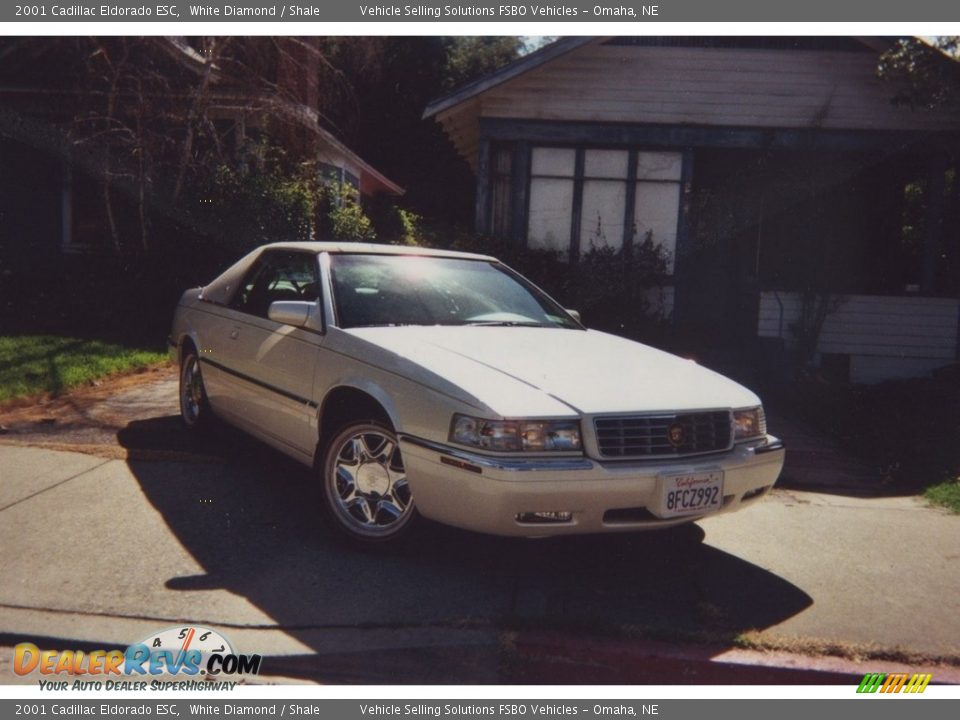 2001 Cadillac Eldorado ESC White Diamond / Shale Photo #3