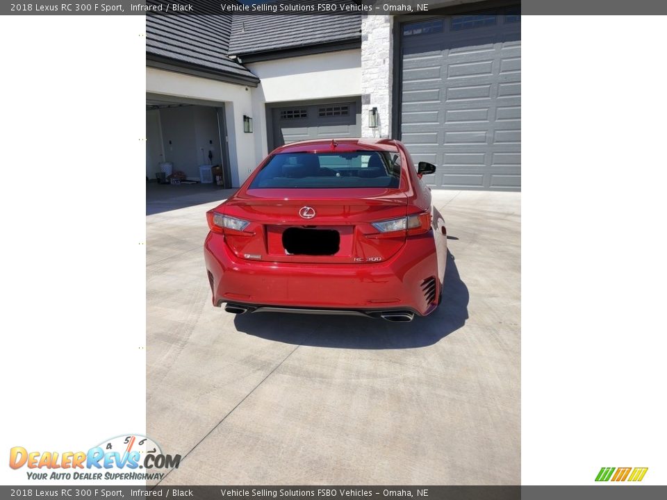 2018 Lexus RC 300 F Sport Infrared / Black Photo #3